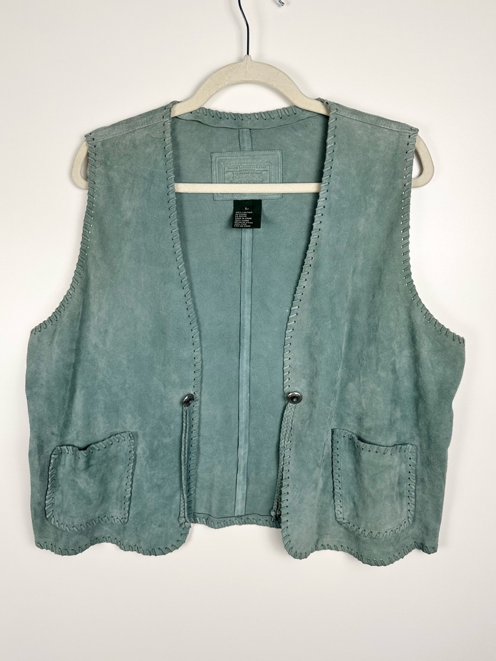 Ralph Lauren Suede Western Vest
